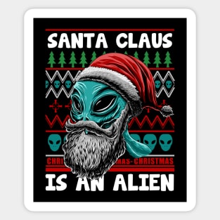 Santa Claus is An Alien New Sticker